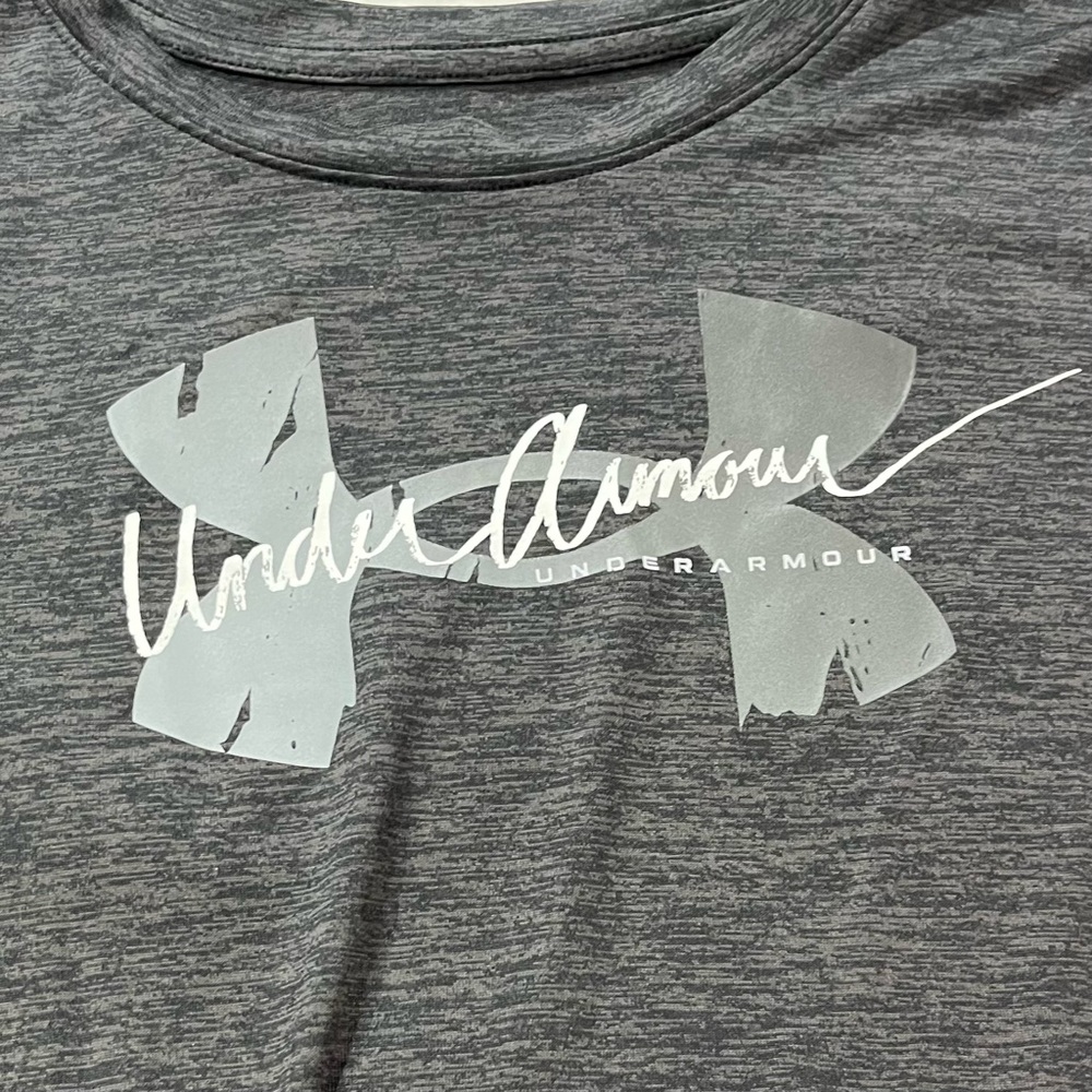 Under Armour Lot of 2 Loose Heatgear Size M Medium T-Shirts NWT-Pink & Gray - Picture 4 of 14